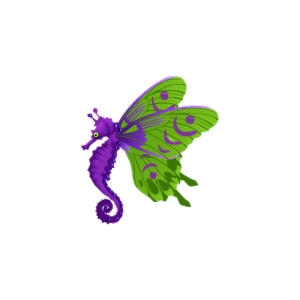 Android Butterfly Seahorse